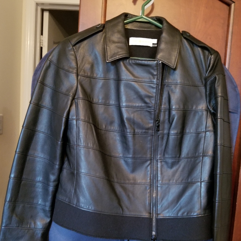 Authentic Tory Burch Leather Jacket